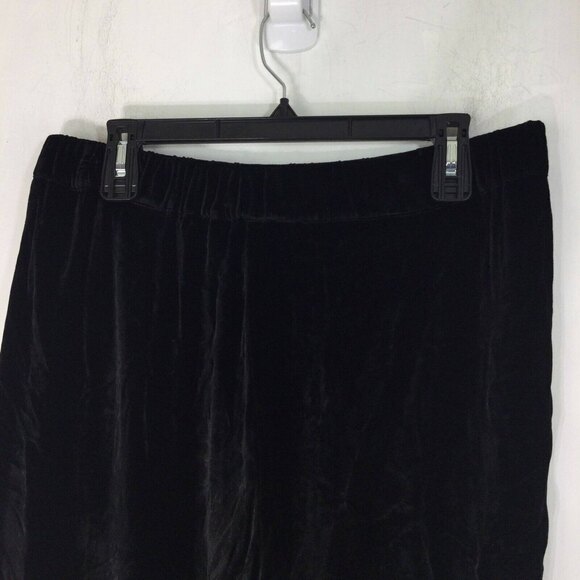 Tommy Bahama Velvet Sands Silk Blend Pants Womens Black Size Medium NWT - Picture 5 of 9